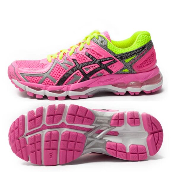 RARE ! NEW Asics GEL Kayano 21 Running Shoes Womens 8 US MEDIUM 39 EUR Pink - Picture 7 of 9